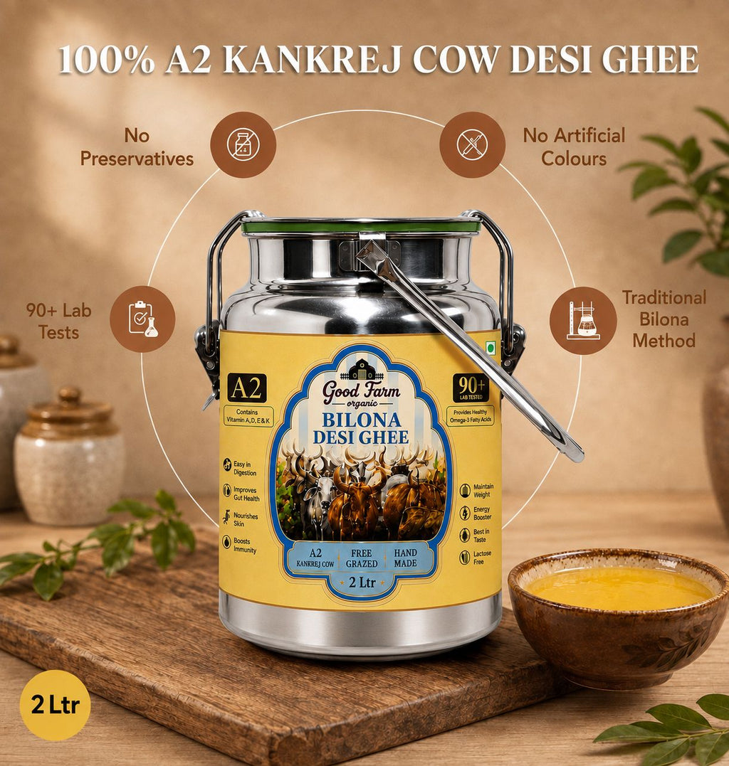 Kankrej Cow A2 Desi Ghee 2Ltr