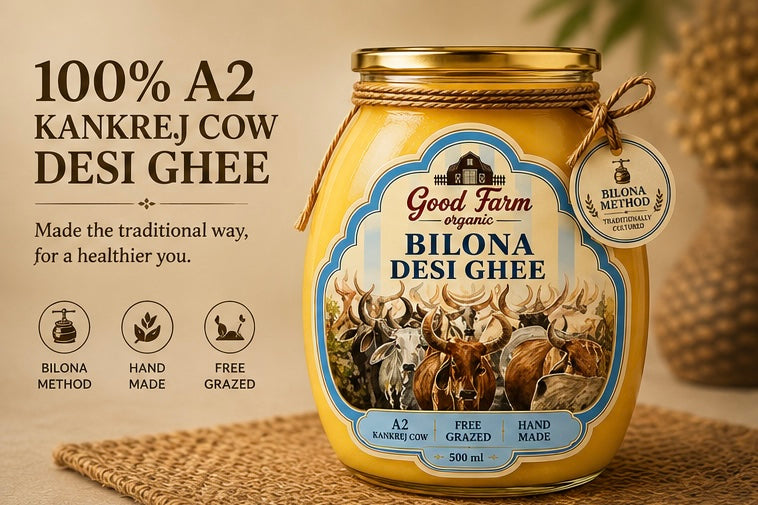A2 Kankraj Cow Desi Ghee 500ML
